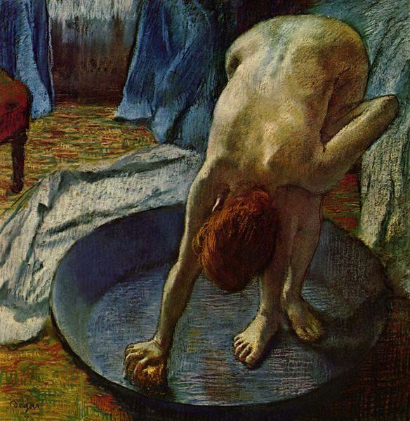 Edgar Degas Woman in the Bath china oil painting image